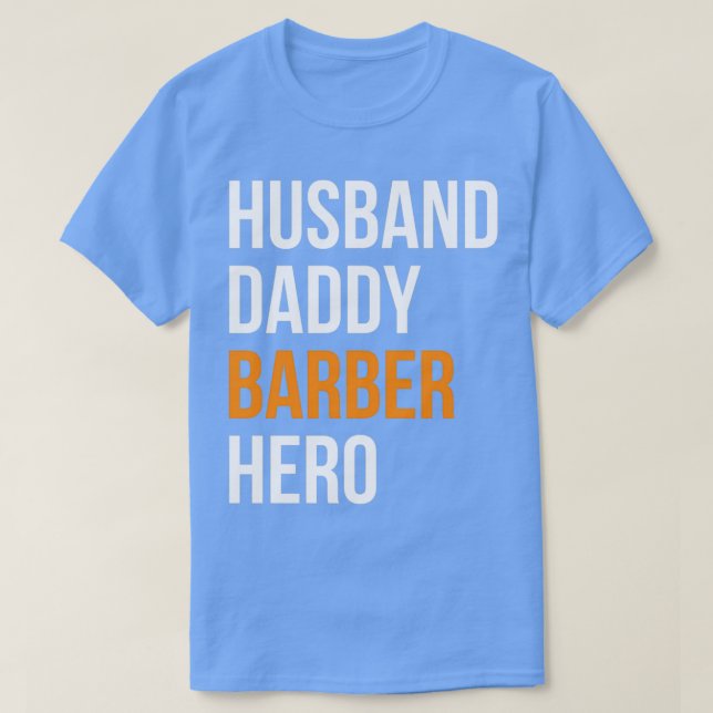 Camiseta presentes de barbeiro 3 (Frente do Design)