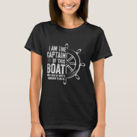 Presentes de Barco Eu Sou o Capitão deste Barco Na