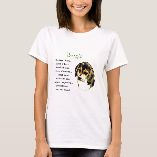 Camiseta Presentes de Beagle Lovers (Frente)