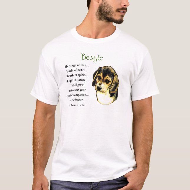 Camiseta Presentes de Beagle Lovers (Frente)