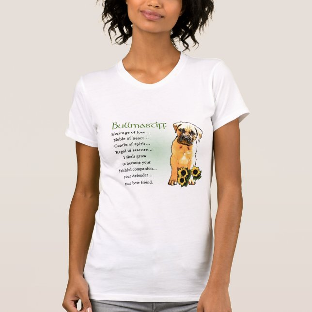 Camiseta Presentes de Bullmastiff (Frente)