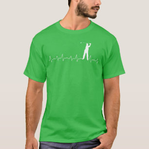 Camiseta Presentes de campo de golfe para homens e meninos