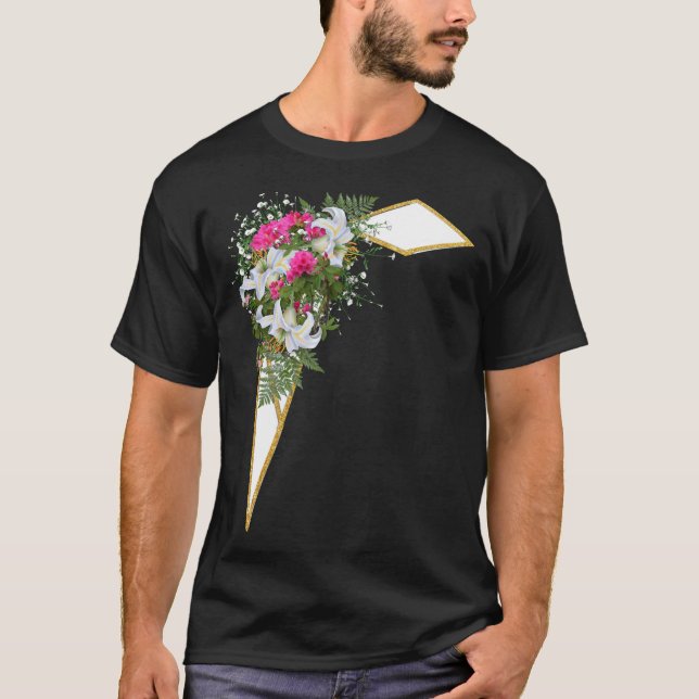 Camiseta Presentes de casamento para o Casal na lua de mel (Frente)