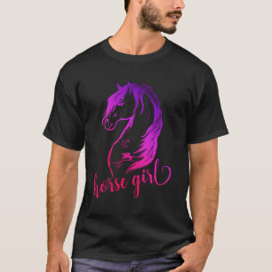 Camiseta Presentes De Cavalo Para Meninas 10-12