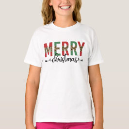 Camiseta Presentes de Celebração da Família Feliz de Natal