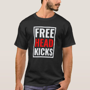 Camiseta Presentes de Chutes Livres na Cabeça MMA Muay Thai
