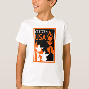 Camiseta Presentes de cidadania americana