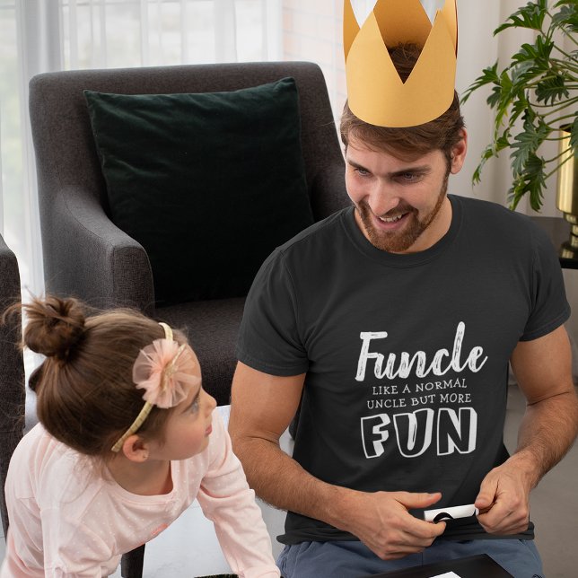 Camiseta Presentes de Citação Divertida 'Funcle' para Tio (Criador carregado)