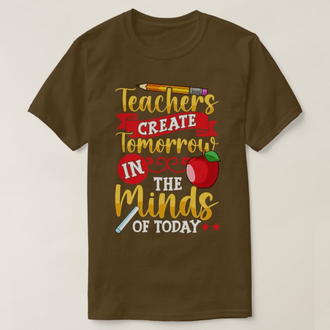 Camiseta Presentes de Citações de Professores (Frente do Design)