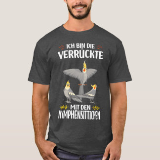 Camiseta Presentes de Cockatiel Pets Bird