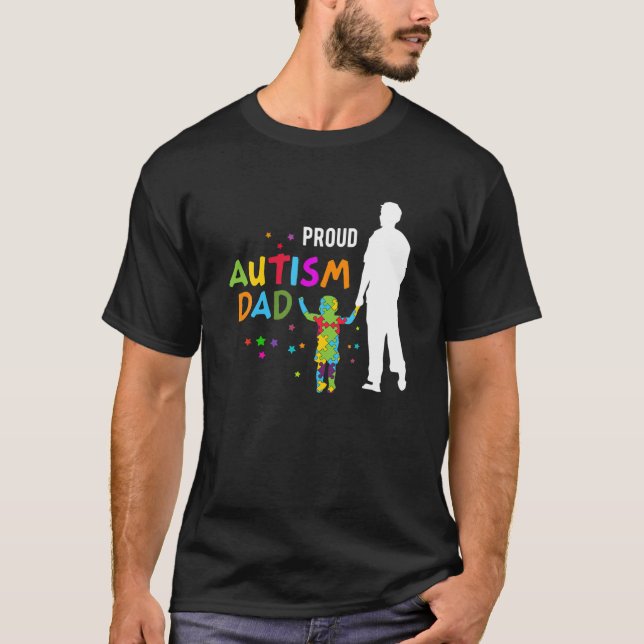 Camiseta Presentes de consciência autista para os homens -  (Frente)