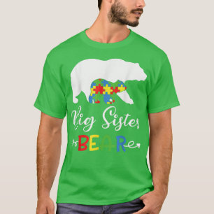 Camiseta Presentes de consciência de Quebra-cabeça do Urso
