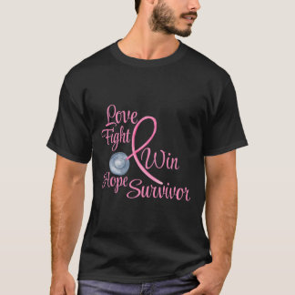 Camiseta Presentes De Consciência Do Cancer Da Mama Para Mu