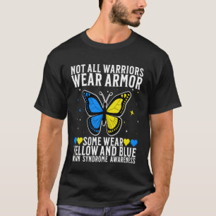 Camiseta Presentes de Conscientização da Síndrome de Down C