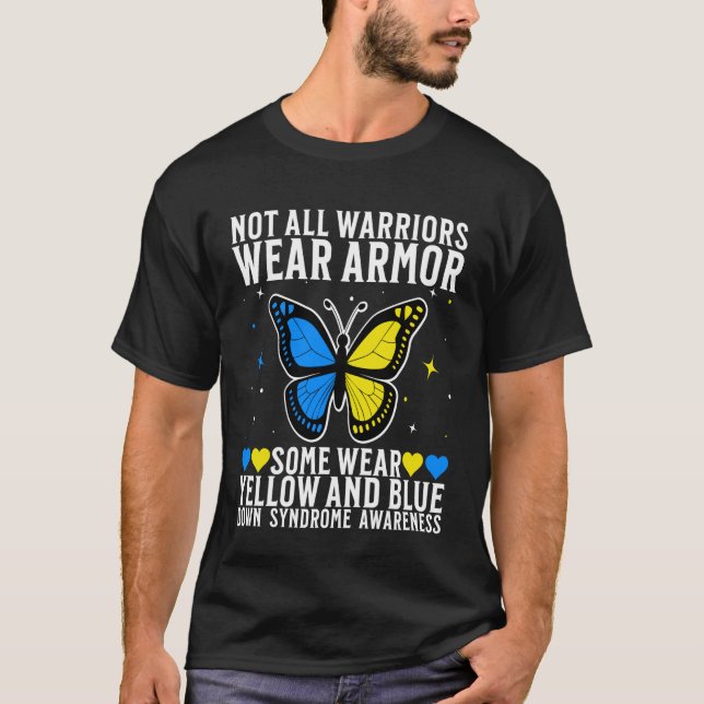 Camiseta Presentes de Conscientização da Síndrome de Down C (Frente)
