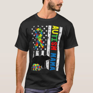Camiseta Presentes de conscientização sobre autismo da famí