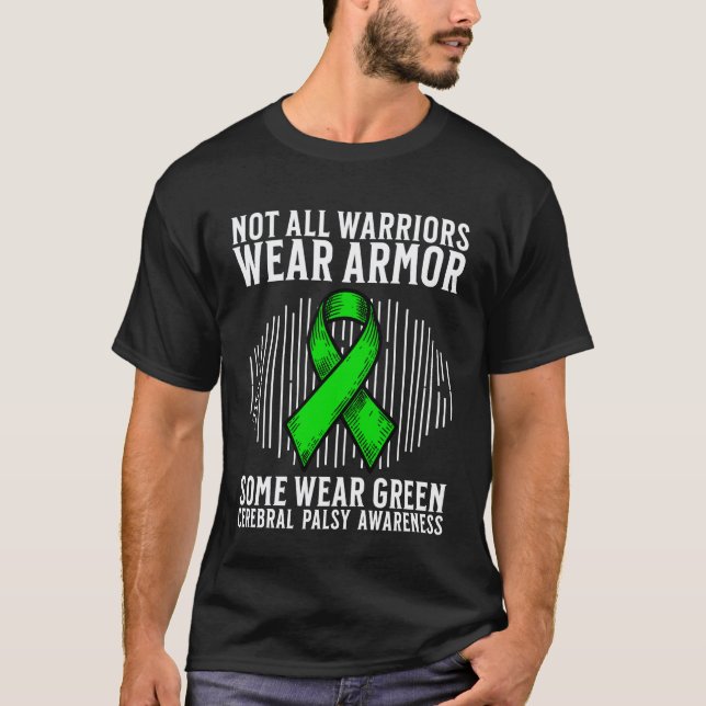 Camiseta Presentes de Conscientização sobre Paralisia Cereb (Frente)
