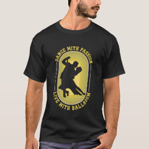 Camiseta Presentes de Dança de Salão Mulheres para Dançarin