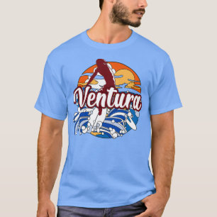 Camiseta Presentes de destino de praia de Ventura surf