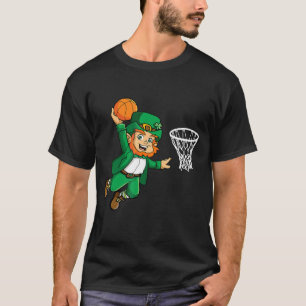 Camiseta Presentes de Dia de São Patrício de basquete Lep