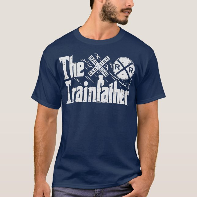 Camiseta Presentes de Engenheiro ferroviário (Frente)
