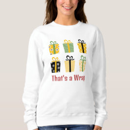 Camiseta Presentes de Férias em Estilo Retrô Natal Personal