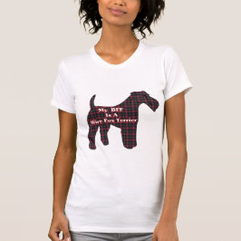 Camiseta Presentes de Fios Fox Terrier BFF