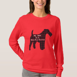 Camiseta Presentes de Fios Fox Terrier BFF