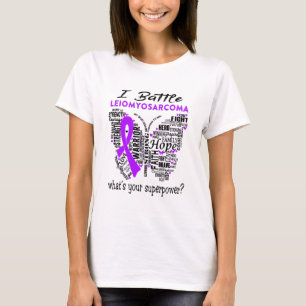 Camiseta Presentes de fita do mês de consciência Leiomios