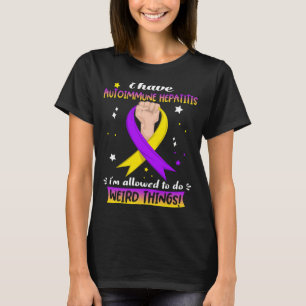 Camiseta Presentes de Fita Meses de Sensibilização para a
