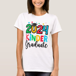 Camiseta Presentes de Formatura do Jardim de Infância 2024