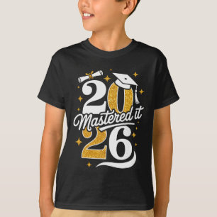 Camiseta Presentes de Formatura do Mestre Cl de 2026 Mestra