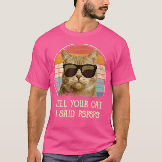 Camiseta presentes de gato para amantes de gatos 2022 diga 