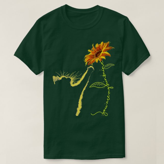 Camiseta Presentes De Girassol De Gato Para Gatos E Gatos (Frente do Design)