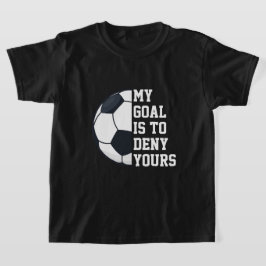 Camiseta Presentes de Goleiro de Futebol para Crianças Cami