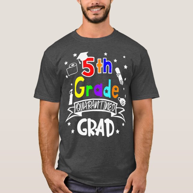 Camiseta Presentes De Graduação De 5 Para Boys Classe De (Frente)