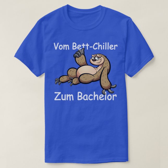 Camiseta Presentes de Graduação de Sloth para Estudantes de (Frente do Design)
