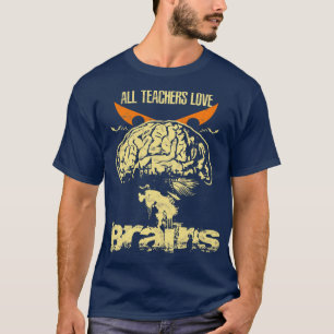 Camiseta Presentes De Halloween Para Professores Todos Os P