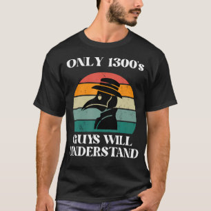 Camiseta Presentes de História do Século XIV Médico da Pest