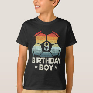 Camiseta Presentes de jogador de futebol de 9 anos Presente