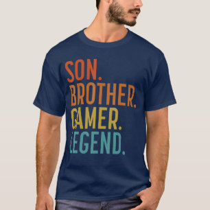 Camiseta Presentes de Jogos para Meninos Adolescentes de 8 