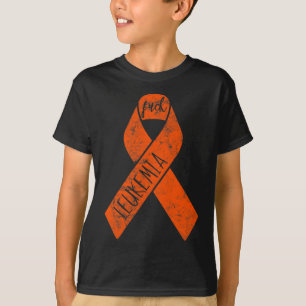 Camiseta Presentes De Leucemia Para Mulheres Cancer Quimio