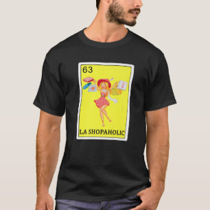 Camiseta Presentes De Loteria La Shopaholic Para Mulheres M