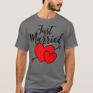 Camiseta Presentes de lua de mel para marido e mulher recém
