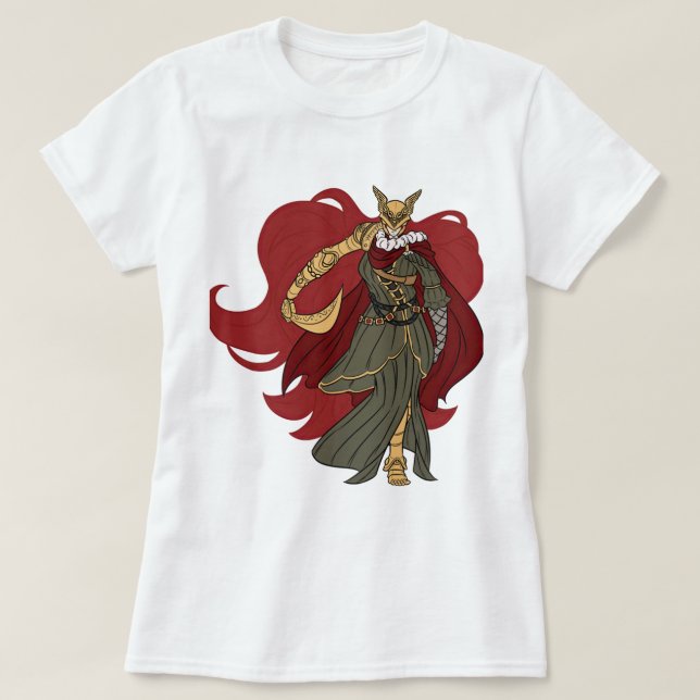 Camiseta Presentes de Mens Best Elden Ring Malenia Cute (Frente do Design)