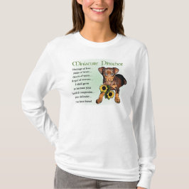 Camiseta Presentes de Miniatura Pinscher