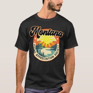 Camiseta Presentes de Montana Montana EUA Vestuário de Cami