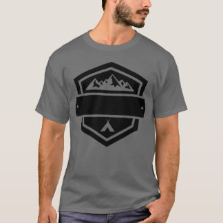 Camiseta Presentes de Montanhas Hiking Camping Vida Selvage