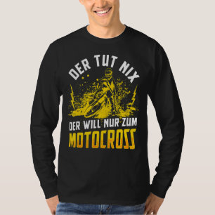 Camiseta Presentes De Motocross Para Meninos Campos De Endu