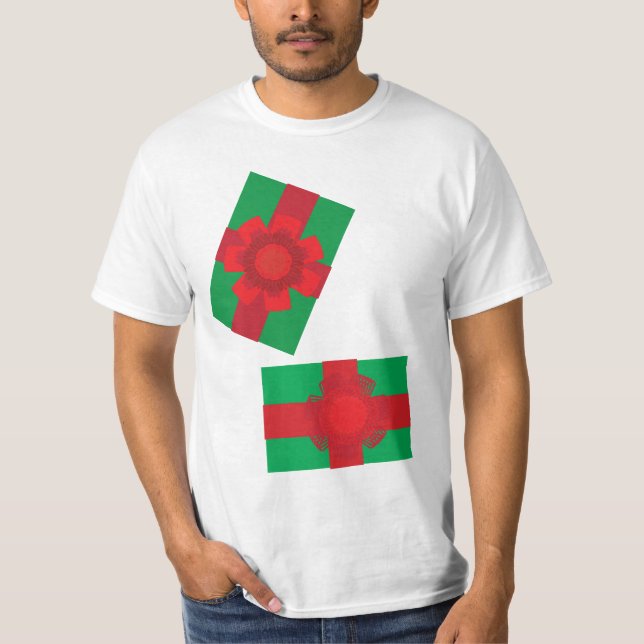 Camiseta Presentes de Natal (Frente)
